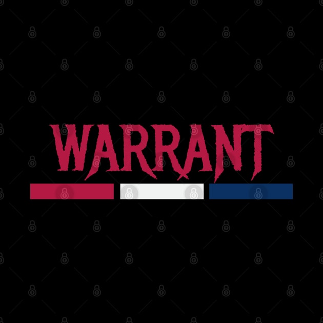 red white blue warrant by ALSPREYID
