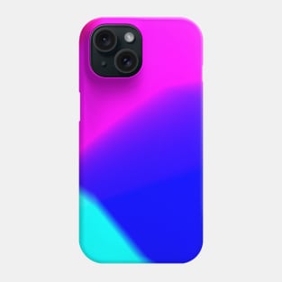 red blue pink gradient Phone Case