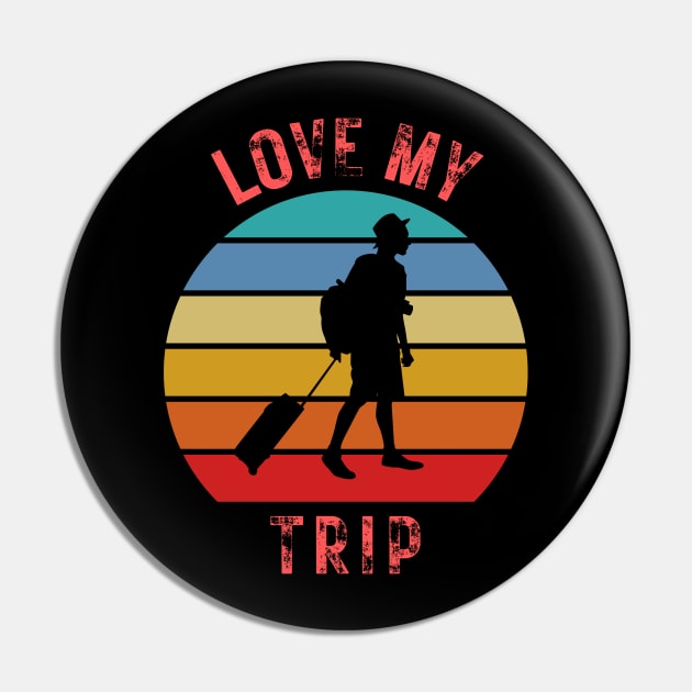 Love My Trip Pin by justeiji