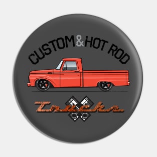 Custom Orange Pin