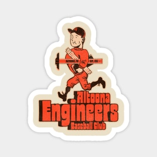Defunct Altoona Engineers Baseball Team Magnet