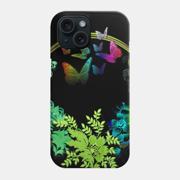 Midnight garden Phone Case by Sinmara