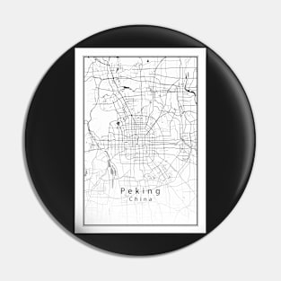 Beijing City Poster Pin