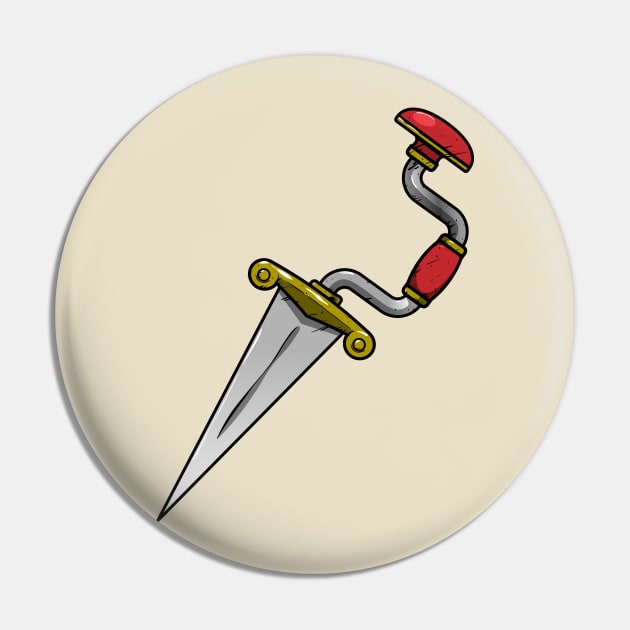 Dagger of Backstabbing +5 Betrayal Pin by jacisjake