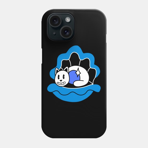 The Cat's Pearl Phone Case by pako-valor