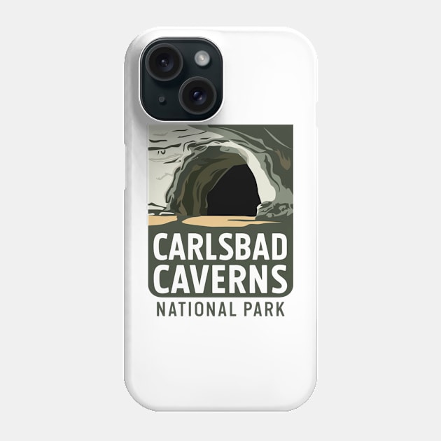 Carlsbad Caverns National Park Cave Phone Case by Perspektiva