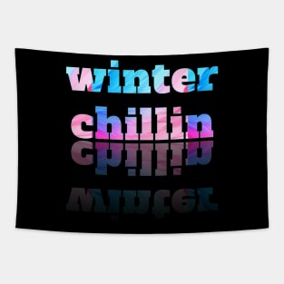 Beautiful Winter Quote Tapestry