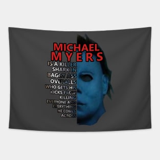 Michael Myers - Killer Shark Tapestry