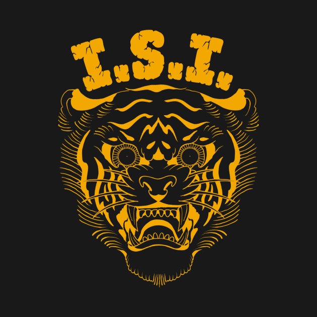 gold tiger logo by isi group