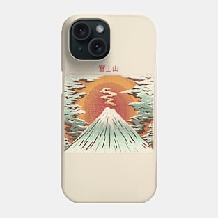 Mount Fuji Light by Tobe Fonseca Phone Case