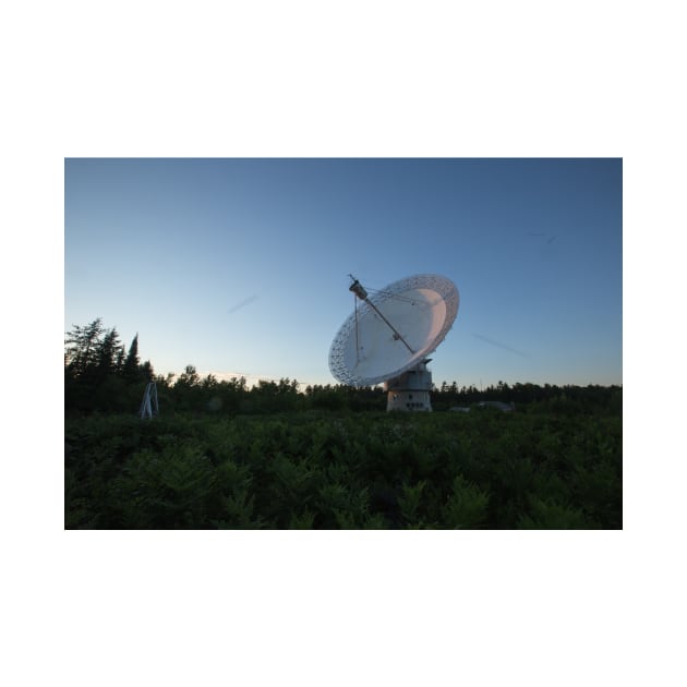 Algonquin Astronomical Radio telescope by josefpittner