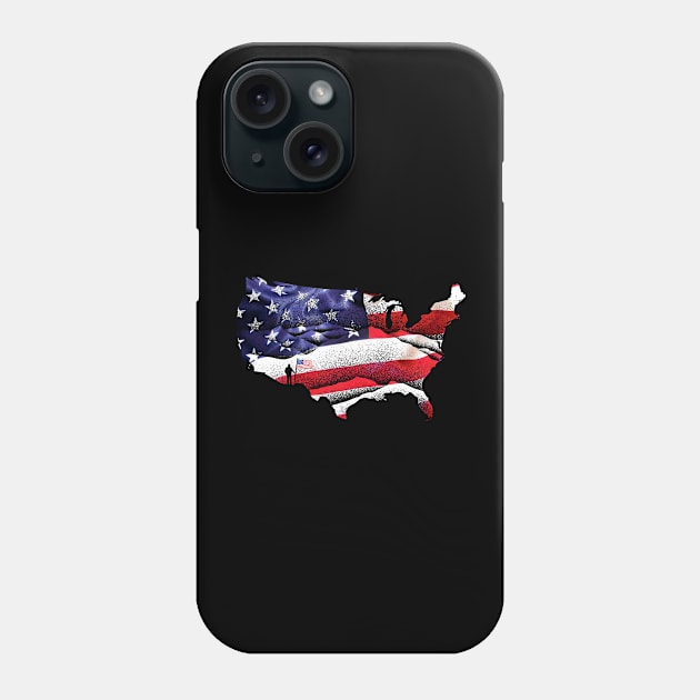 America The Beautiful Phone Case by barmalisiRTB