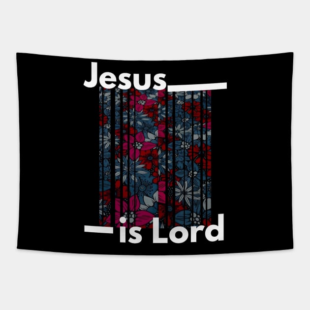 Jesus is Lord Tapestry by NewCreation