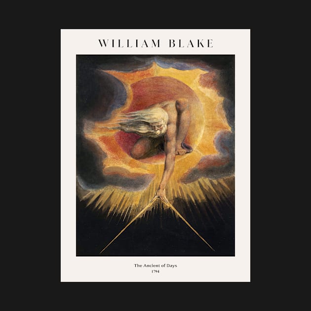 William Blake - The Ancient of Days by MurellosArt