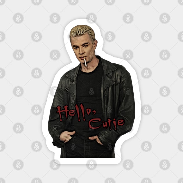 Spike Hello Cutie Magnet by CharXena