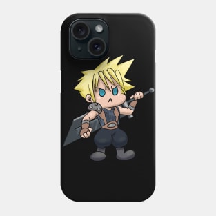 Chibi Cloud Kawaii Final Fantasy 7 Cloud Strife Phone Case