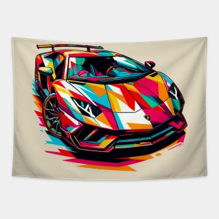 Lamborghini Aventador Tapestry