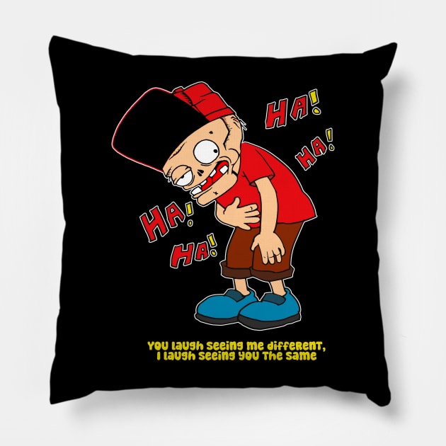 dark humor Pillow by antonimus