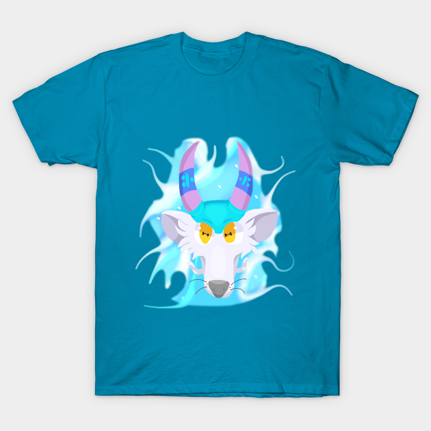 Cyan Face - Original Character - T-Shirt | TeePublic