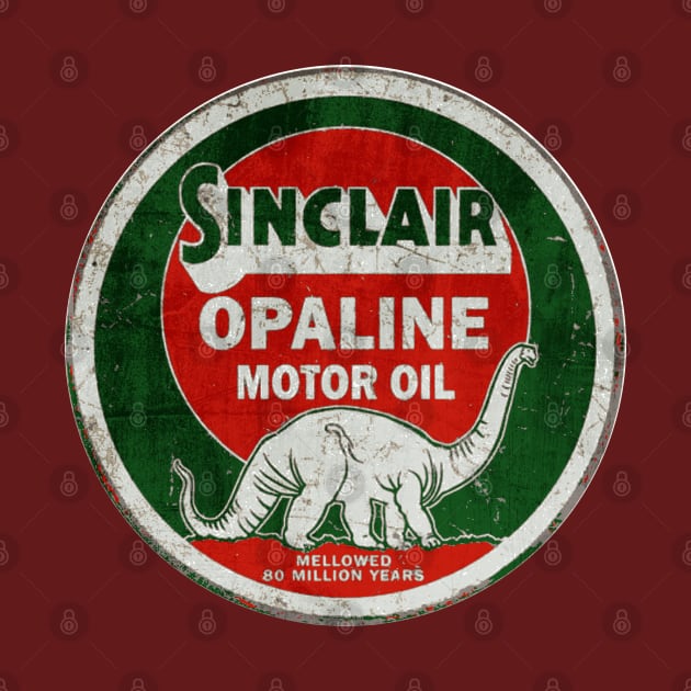 Vintage Motor Oil by Midcenturydave