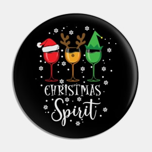 Christmas Spirits Pin