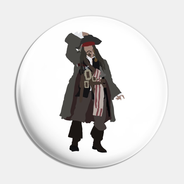 Pirate Pin by FutureSpaceDesigns