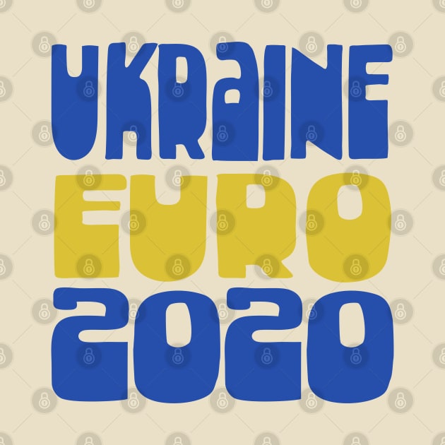 Ukraine / Euro 2020 Football Fan Design by DankFutura