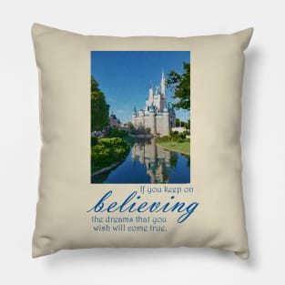 Cinderella Castle Pillow