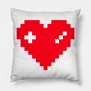 Gamer Heart Pillow