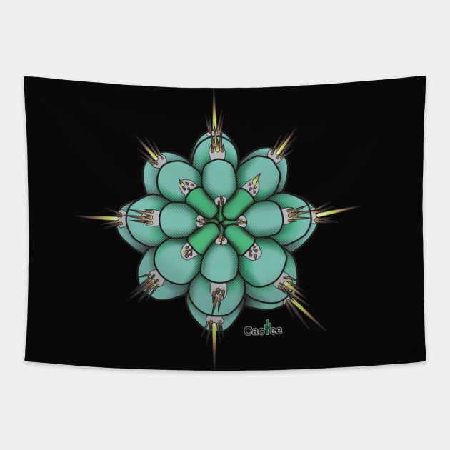 Trichocereus Peruvianus Sharxx Blue Tapestry by Cactee