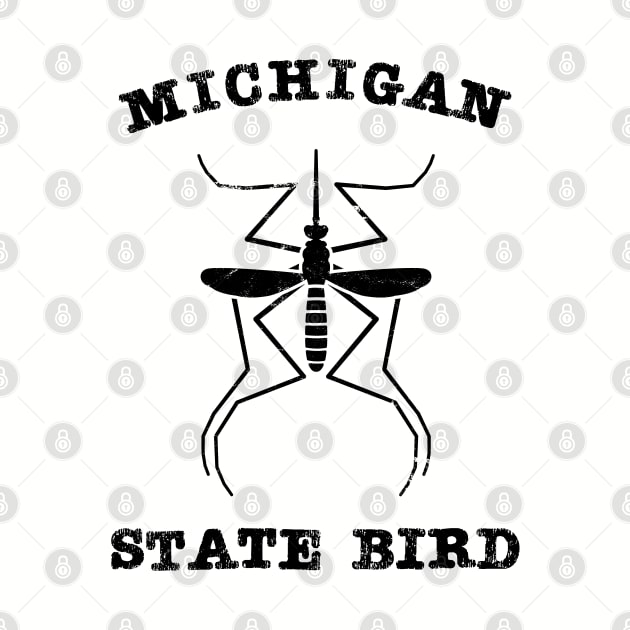 Michigan Mosquito State Bird by Huhnerdieb Apparel