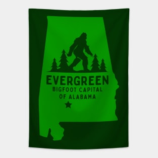 Alabama Bigfoot Tapestry