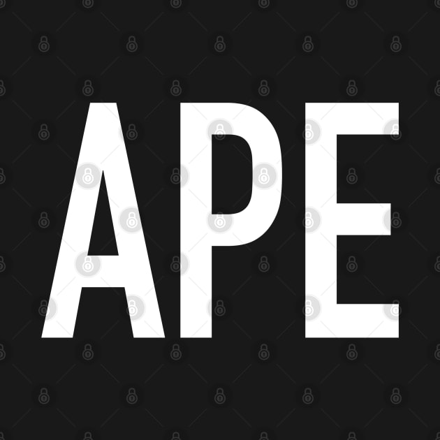 Ape by StickSicky