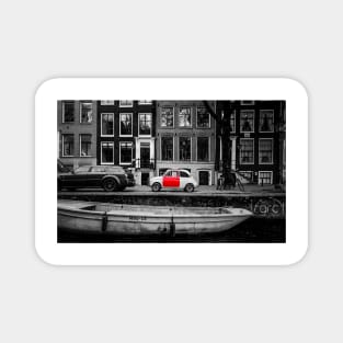 The Red Door in Amsterdam Magnet