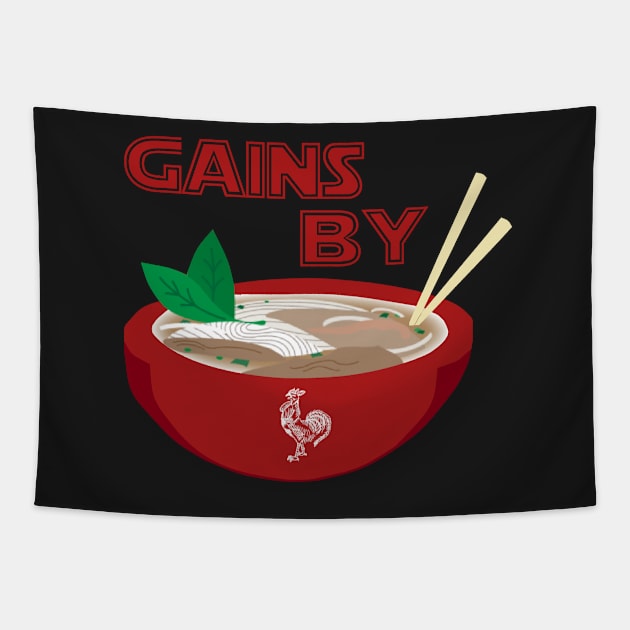 Gains by Pho Tapestry by Pellagrino