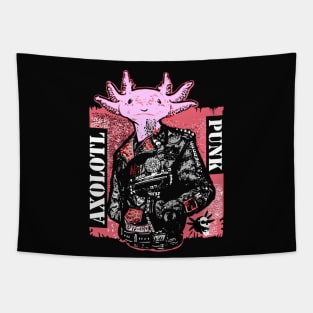 Axolotl Punk Tapestry