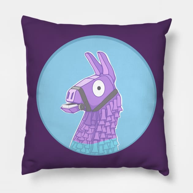 Drama Llama Pillow by TASCHE