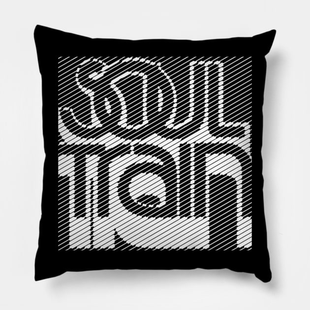 Soul train Pillow by SKL@records