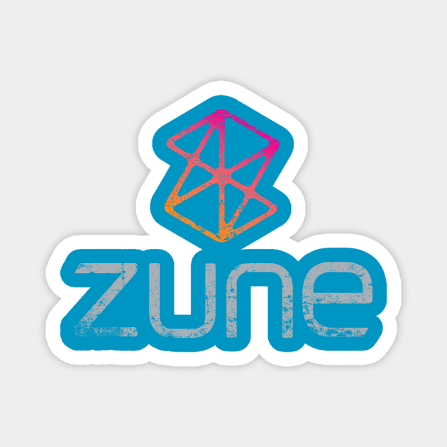 ZUNE Magnet by MindsparkCreative