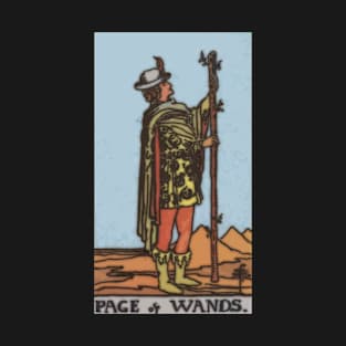 Tarot Card = Page of Wands T-Shirt