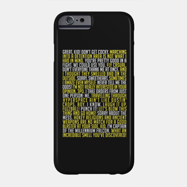 han solo phone case