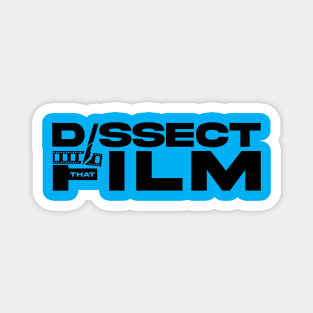 Dissect That Film Black Logo Magnet