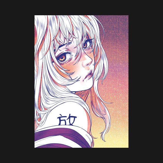 Prisoner Anime girl by Anime Aesthetics