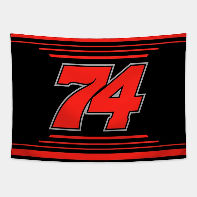 Stanton Barrett #74 2024 NASCAR Design Tapestry by AR Designs 