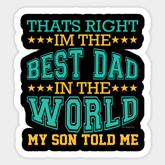 my dad is world best dad