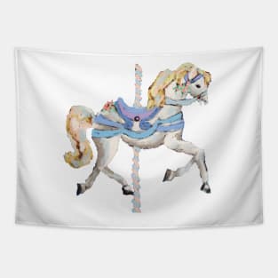 Merry-go-Round horse Tapestry