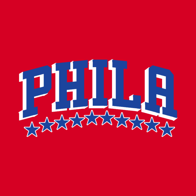 Sixers - Phila (Blue and White) by scornely