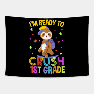 I'm Ready To Crush 1st Grade Tapestry