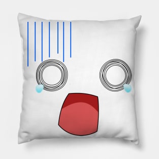 Nani?! Panicked Anime Face Pillow