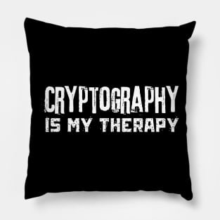 Cryptography Pillow